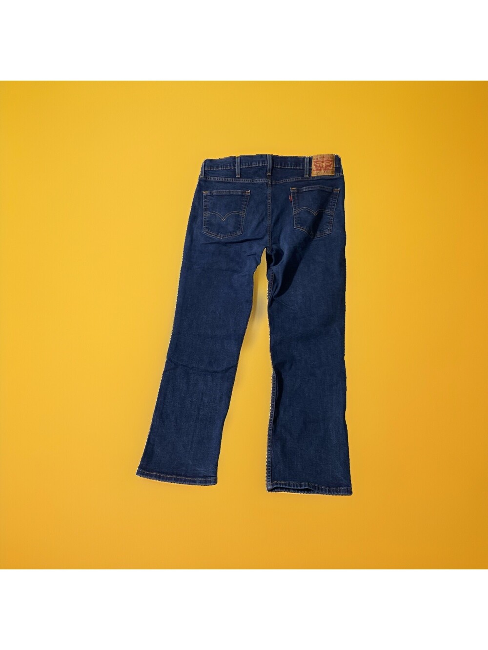 Levis 514 Jeans Mens 38x30 Straight Medium Wash Denim